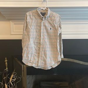 Boys long sleeved Ralph Lauren button down size 6